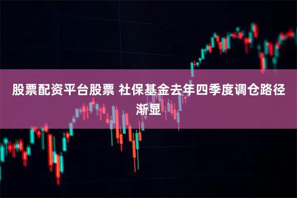 股票配资平台股票 社保基金去年四季度调仓路径渐显